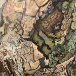 tree knot as landscape